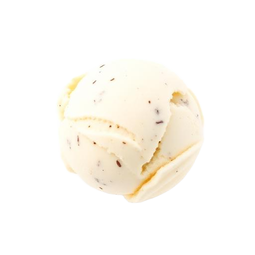 Bola de sorvete sabor Baunilha Bourbon