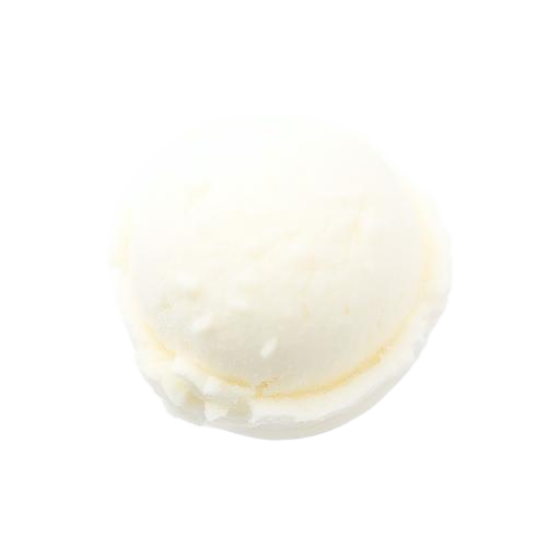 Bola de sorvete sabor Coco Cremoso