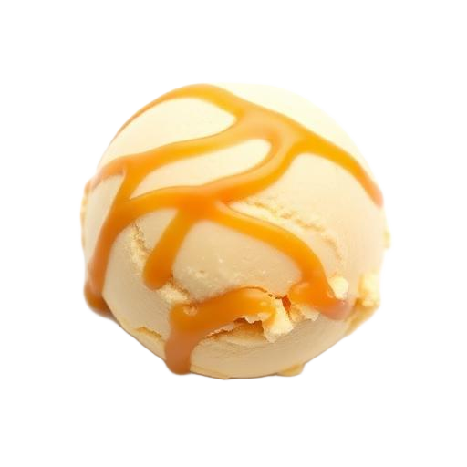Bola de sorvete sabor Doce de Leite Mineiro