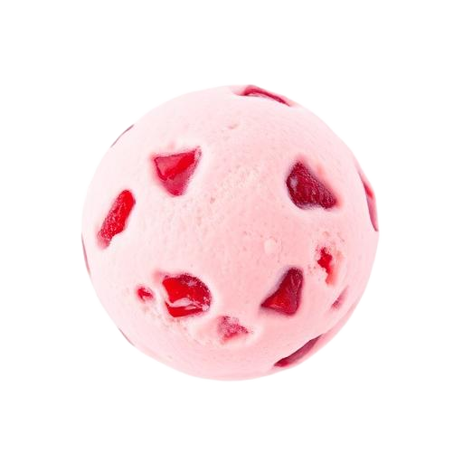 Bola de sorvete sabor Morango